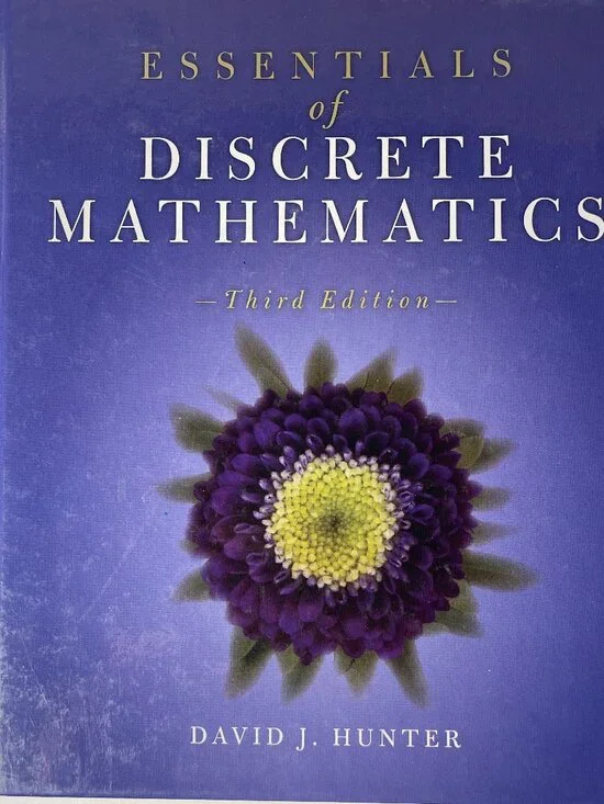 Essentials of Discrete Mathematics Hardcover David J. Hunter - Picture 1 of 2